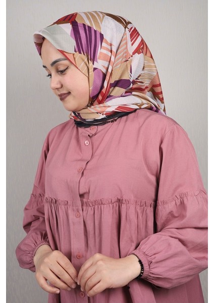 Desenli Mono Eşarp - Desen-04 - Renk-18