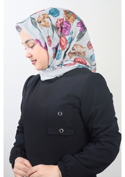 Desenli Sökme Tülbent - DESEN-276 - Renk-11