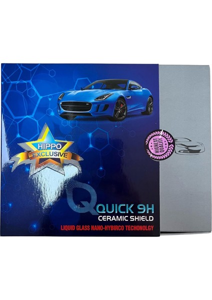 Oto Seramik Kaplama – Hippo Quick 9h Boya Koruma ve Çizik Önleyici 50ML | Araç Dış Yüzey Koruyucu, Leke, Kir ve Suya Karşı Dayanıklı Oto Seramik Sprey