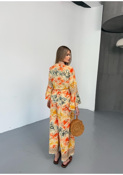 Desenli Bağlama Detaylı Kadın Alt Üst Takım fiyatları