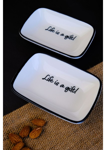 Motto Gift Kayık Tabak 2 Li 14X10X2CM fırsatları