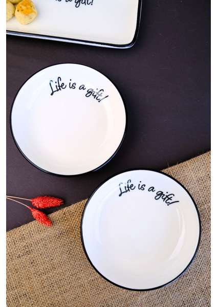 Porselen Motto Gift Tabak 240CC 2 Li 15X15X2CM fiyatları