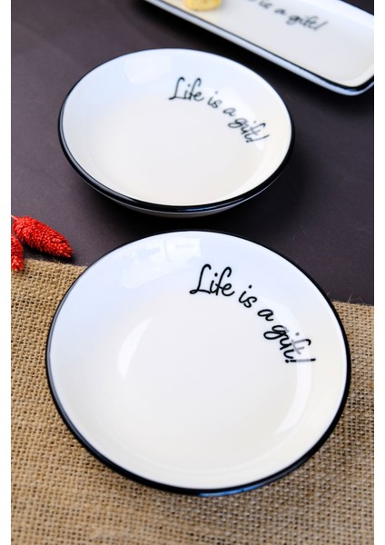 Porselen Motto Gift Tabak 240CC 2 Li 15X15X2CM fırsatları