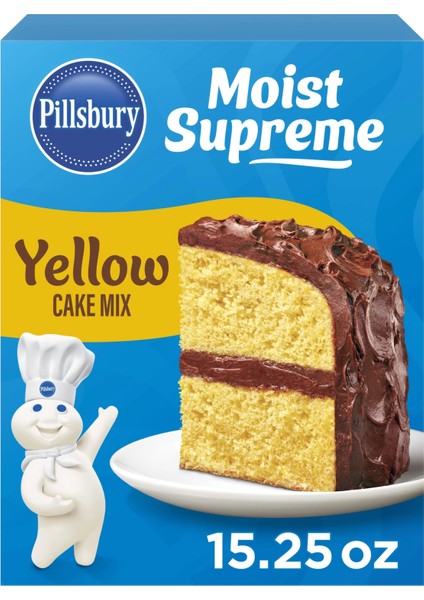 Moist Supreme Yellow Cake Mix Delightfully Moist 432 gr