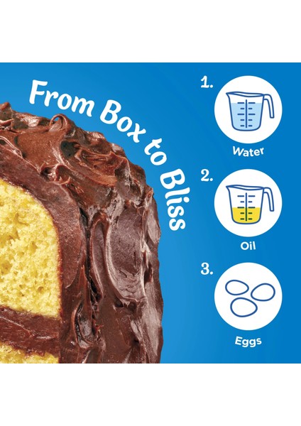 Moist Supreme Yellow Cake Mix Delightfully Moist 432 gr