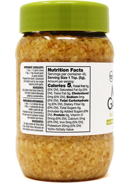 Badıa Mınced Garlıc In Olive Oil 226,7 gr