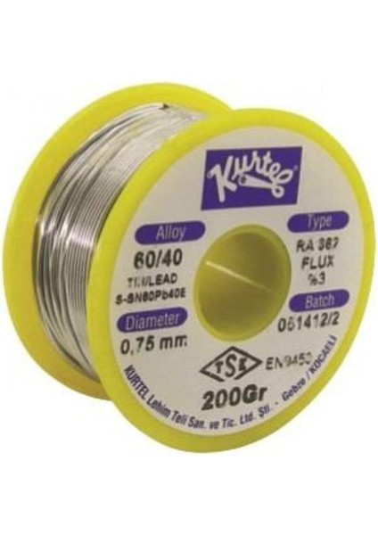 Lehim Teli 0,75MM 200 Gram (Orjinal)