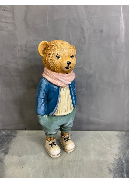 Teddy Bear Koleksiyonu Retro Ayıcık Biblo Model 6