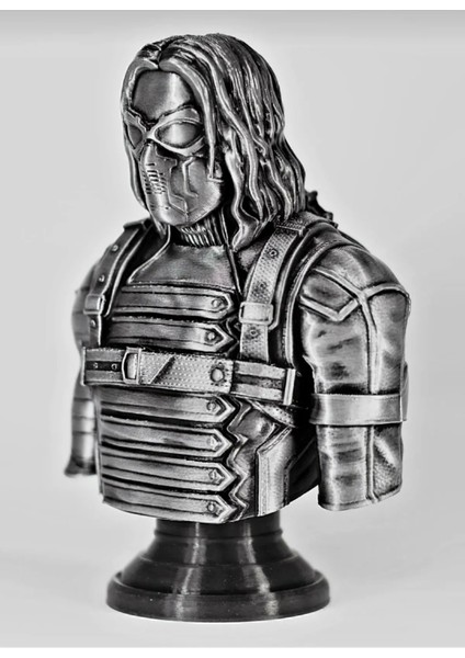 The Winter Soldier Büst Figür Captain America 10 cm