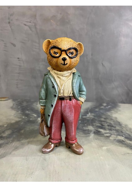 Teddy Bear Koleksiyonu Retro Ayıcık Biblo Model 9