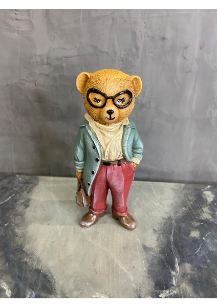 Teddy Bear Koleksiyonu Retro Ayıcık Biblo Model 9