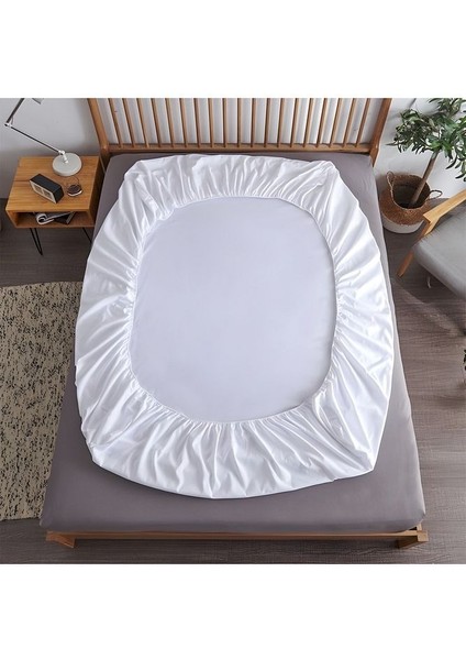 Çift Kişilik Parlak Pamuk Saten Çarşaflar Lastikli indirimleri