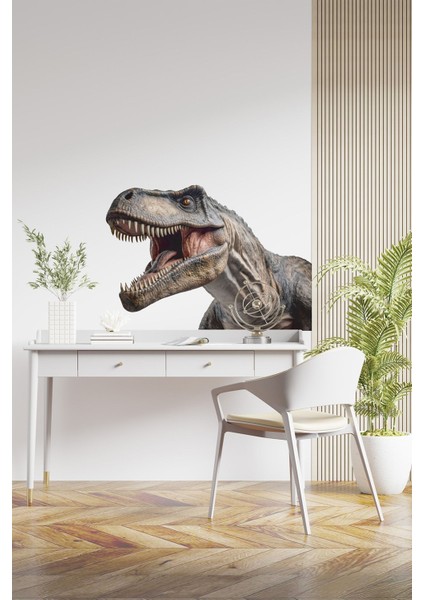 T.rex Duvar Stickeri | Kızgın T Rex Çocuk Bebek Odası Duvar Stickeri | Dinazor Duvar Çıkartmaları