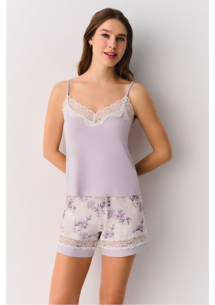 Lenora Şort Pijama Takımı
