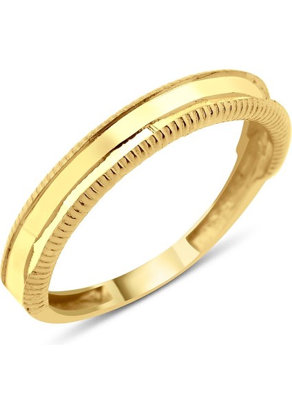 14 Ayar Altın Ajda Yüzük