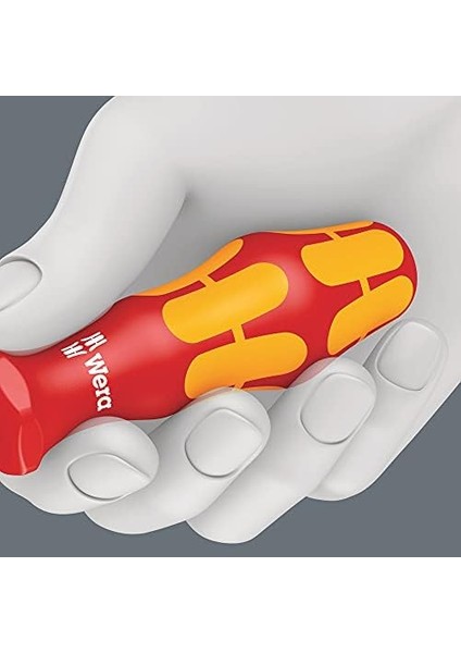 160 Is Vde Yalıtımlı Düz Tornavida, Azaltılmış Uç Çaplı, 0.6 x 3.5 x 100 Mm, 05006440001