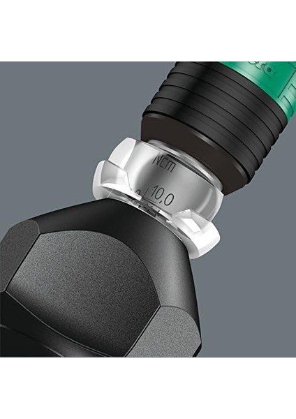 7431 Kraftform, Ayarlanabilir Torklu Tornavida, Hızlı Değiştirme Mandrenli Rapidaptor, 1/4 Inç, 0,30 - 1,00 Nm, Wera 05074772001