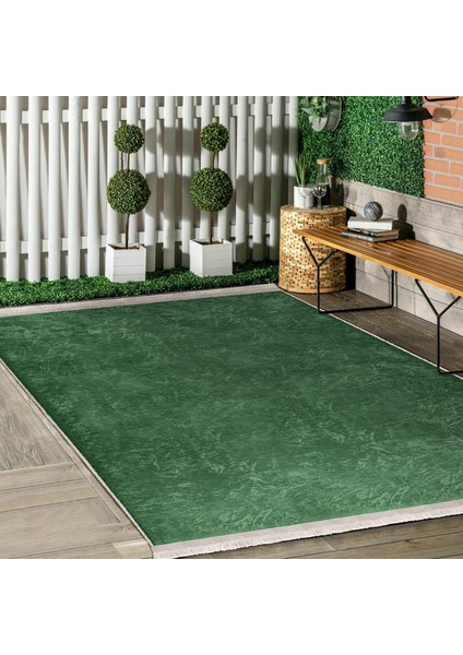 Suya ve Güneş Işığına Dayanıklı Yeşil Çim Halı | 100 x 200 cm Ebat 35 mm Kalınlık