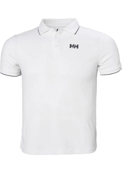 Kos Polo Yaka Beyaz Erkek T-Shırt