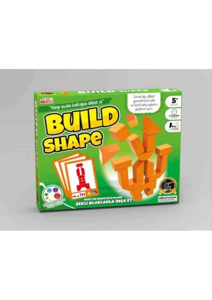 Build Shape Zekâ Geliştirici Kutu Akıl ve Zekâ Oyunu
