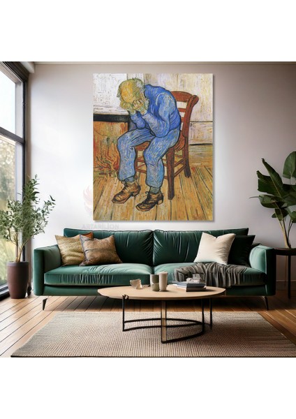 Van Gogh Kanvas Tablo Dijital Hd Baskı Kanvas Duvar Tablosu Empresyonizm Tablo