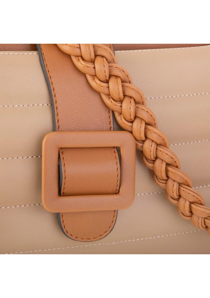 Bag Kadın Çapraz Omuz Çantası Kum Taba Dona 1189 fiyatları