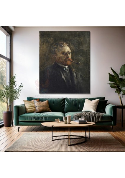 Van Gogh Kanvas Tablo Kanvas Duvar Tablosu Yağlı Boya Görünümlü Tablo VANGOGH33-1