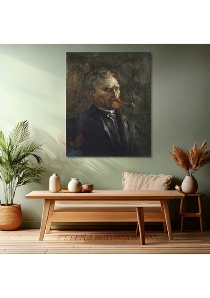 Van Gogh Kanvas Tablo Kanvas Duvar Tablosu Yağlı Boya Görünümlü Tablo VANGOGH33-1