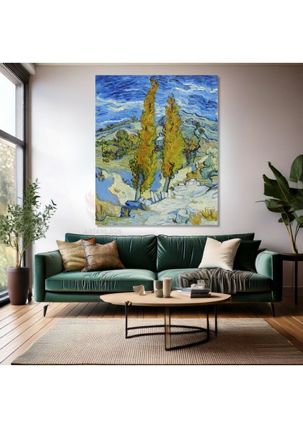 Van Gogh Kanvas Tablo Kanvas Duvar Tablosu Klasik Duvar Dekoru Empresyonizm Tablo VANGOGH73-1