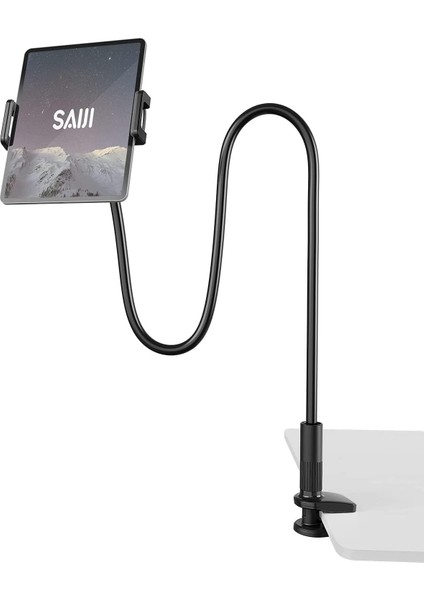 Saiji Datura Is 100 cm Akrobat Flexible Ayarlanabilir Telefon Tablet Tutucu Siyah