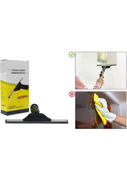 Sc4, Sc5 Easyfix Buharlı Temizleme Makinesi Cam Silme Aparatı Karcher ile Uyumlu