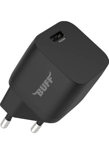 BL57-1C 20W Hızlı Şarj Cihazı Pd Type-C Şarj Adaptörü (Siyah)