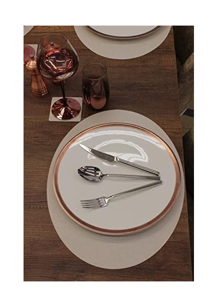 Oval Yat Deri Laser Kesim Amerikan Servis 2 Adet 35 x 45 cm