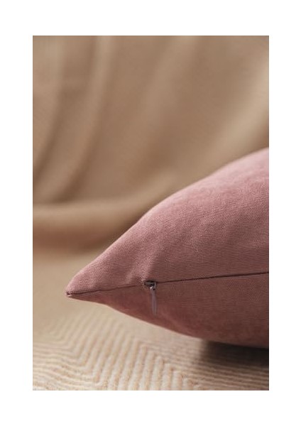 Home Koyu Pudra Sade Panorama Kırlent Kılıfı Çok Farklı Renk Seçeneğiyle, 30 x 50 modelleri