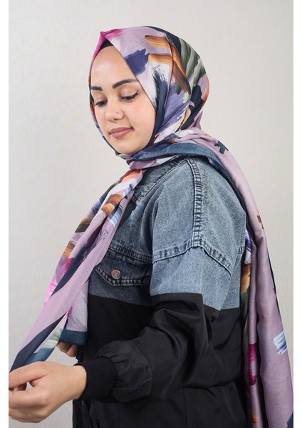 Desenli Dar 70X185 Cm. Fresh Şal - Desen-01 - Renk-08