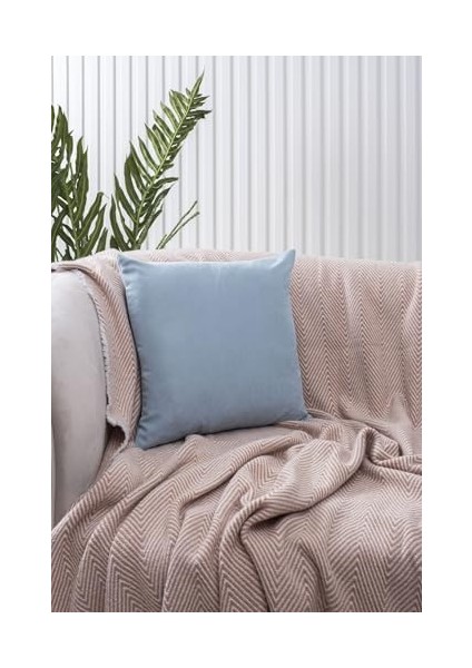 Home Turkuaz Sade Panorama Kırlent Kılıfı Çok Farklı Renk Seçeneğiyle, 40 x 40 modelleri