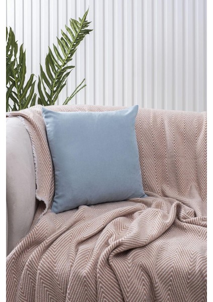 Home Turkuaz Sade Panorama Kırlent Kılıfı Çok Farklı Renk Seçeneğiyle, 30 x 50