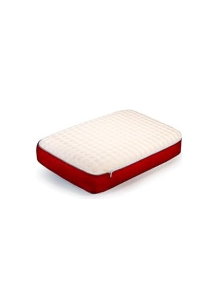 Home Bedding Visco Bubbli Tombik Yastık Bordo, Visco Yastık, Ortopedik Yastık