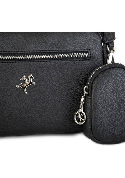 Bag Kadın Çapraz Çanta Mini Cüzdanlı Siyah 1296 fiyatları