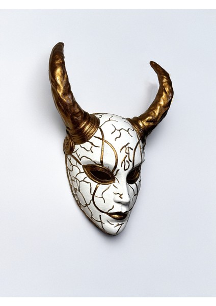 Hannya Breathtaker Cyberpunk Oni Maskesi
