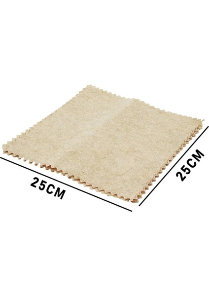 3 Pcs 25X25CM Yeşil Lif Kabak Bitiki Üretimi Saf Doğal Temizlik Bezi (4887)