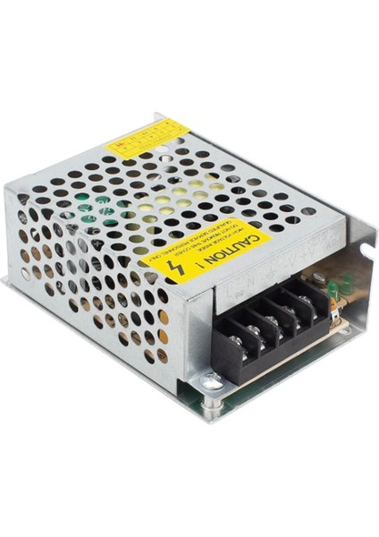 12 Volt - 3.5 Amper - 42 Watt Metal Kasa Adaptör (4887)