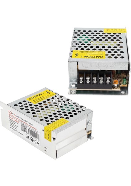 12 Volt - 3.5 Amper - 42 Watt Metal Kasa Adaptör (4887)