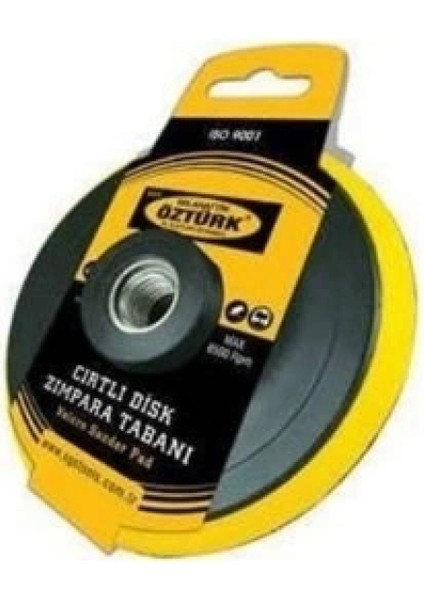 180MM Cırtlı Disk Zımpara Tabanı (4887)