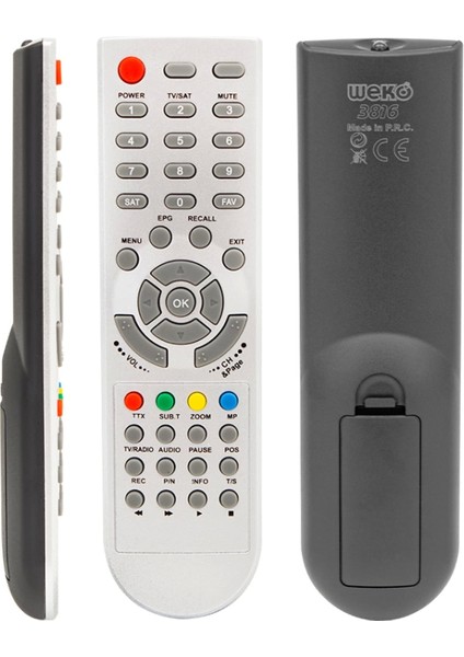 Korax 700-750 Kayıtlı Sd Uydu Kumanda (4887)
