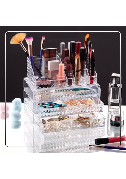 Dıamond Klasik Organizer - 3 Çekmece (4887)