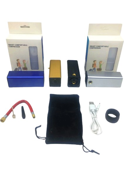 Mini Cep Kompresörü Şarzlı (4887)