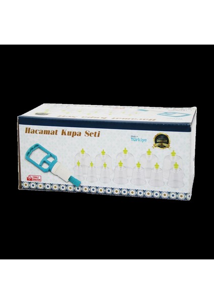 12 Parça Hacamat Kupa Masaj Seti (4887)