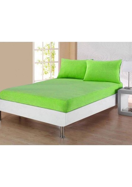 Çift Kişilik Yeşil Renk Çarşaf Takımı