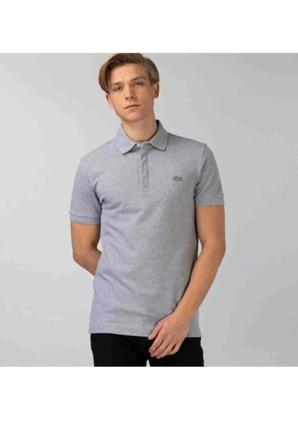 Polo Paris Regular Fit Gri Renk T-Shirt